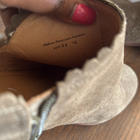 Jack Rogers Marianne suede ankle booties women’s size 10 - Picture 7 of 8